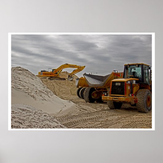 zandbak voor opgroeien poster (Voorkant)