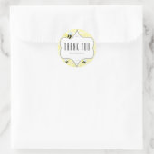 Zandbij Baby Shower Feest Favor Stickers (Tas)