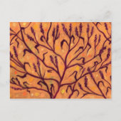 Zandbloem Pepper Wilde bloemen Kunst Briefkaart (Voorkant)