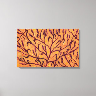 Zandbloem Pepper Wilde bloemen Kunst Canvas Afdruk