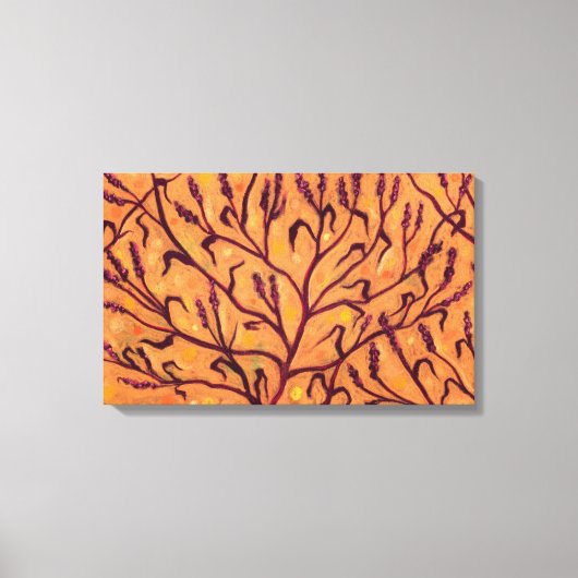 Zandbloem Pepper Wilde bloemen Kunst Canvas Afdruk (Voorkant)