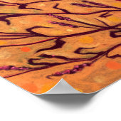 Zandbloem Pepper Wilde bloemen Kunst Poster (Hoek)