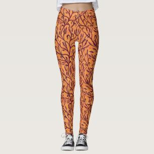 Zandbloem Pepper Wilde bloemen Kunst t Leggings