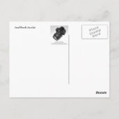 ZandbrauwBriefkaart - 1 Briefkaart (Achterkant)