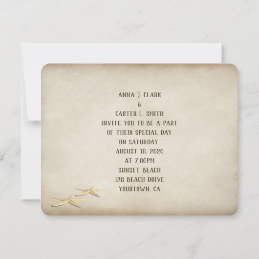 Zandbrauwharten met surf kaart (Achterkant)