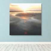 Zandcirkel Canvas #1 (Insitu (Houten vloer))