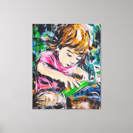 Zandconcentraat Canvas Afdruk