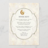 Zanddamast Nautilus Shell Ocean Beach Nautisch Menu (Voorkant)