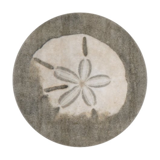 Zanddollar (Echinarachnius parma) Snijplank (Voorkant)