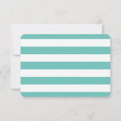 Zanddollar en Parels Strand Wedding Antwoord (Achterkant)