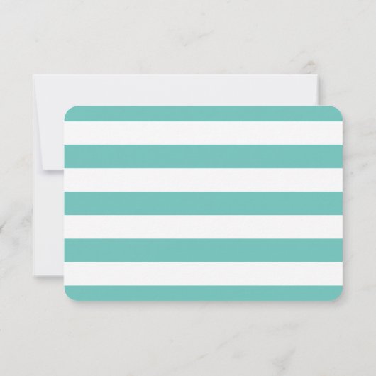 Zanddollar en Parels Strand Wedding Antwoord (Achterkant)