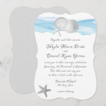 Zanddollar en Starfish Blue Caribbean Beach