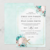 Zanddollar en zeeduivel kaart (Voorkant / Achterkant)