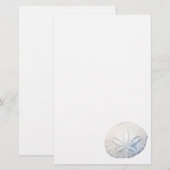 Zanddollar foto briefpapier (Voorkant / Achterkant)