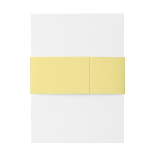 Zanddollar geel uitnodigingen wikkel (Achterkant Voorbeeld)