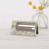 Zanddollar Kant,  Strand Bruiloft Plaatskaartje (Voorkant)