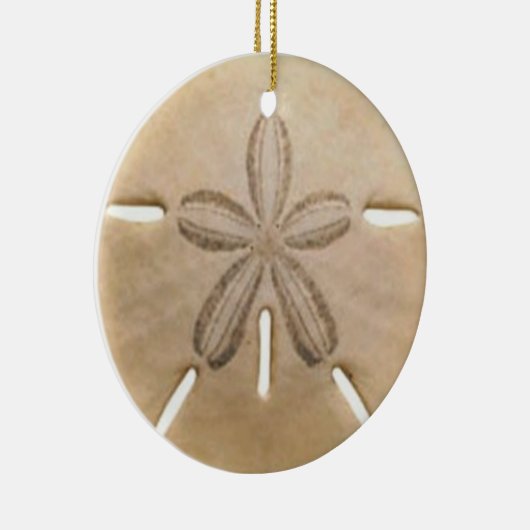 Zanddollar Keramisch Ornament (Rechts)