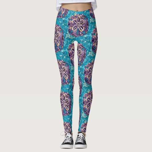 Zanddollar Leggings (Voorkant)