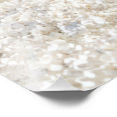 Zanddollar met inspirerende quote foto afdruk (Hoek)