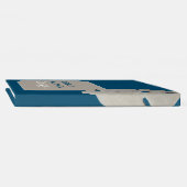 Zanddollar, Ocean Blue Beach Bruiloft Gastenboek (Rug)