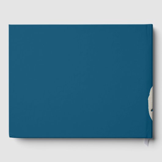 Zanddollar, Ocean Blue Beach Bruiloft Gastenboek (Achterkant)