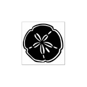 Zanddollargrafiek Rubberstempel (Afrduk)