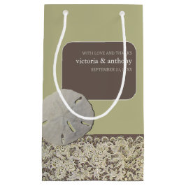 Zanddollarkant,  Strand Huwelijksgunst Klein Cadeauzakje