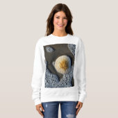 Zanddollars en Surf Beach Foto Dames Sweatshirt (Voorkant volledig)