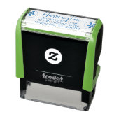 Zanddollarscript Naam en Adres Inktstempel Zelfinktende Stempel (Product)