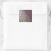 Zandduin 2 vierkante sticker (Tas)