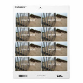 Zandduin Beach Fence Etiket (Full Sheet)