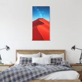 Zandduin in de woestijn canvas afdruk (Insitu (Slaapkamer))