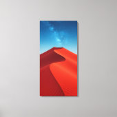 Zandduin in de woestijn canvas afdruk (Voorkant)