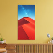 Zandduin in de woestijn canvas afdruk (Insitu (Woonkamer))