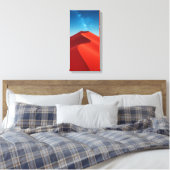 Zandduin in de woestijn canvas afdruk (Insitu (Slaapkamer))