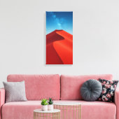 Zandduin in de woestijn canvas afdruk (Insitu (Woonkamer))