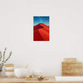 Zandduin in de woestijn poster (Keuken)