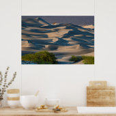 Zandduin landschap, Californië Poster (Keuken)