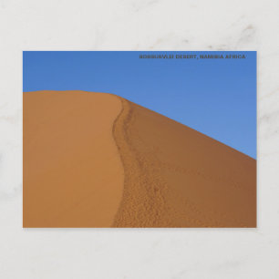 ZANDDUIN NAMIBIË AFRIKA BRIEFKAART