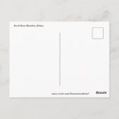 ZANDDUIN NAMIBIË AFRIKA BRIEFKAART (Achterkant)