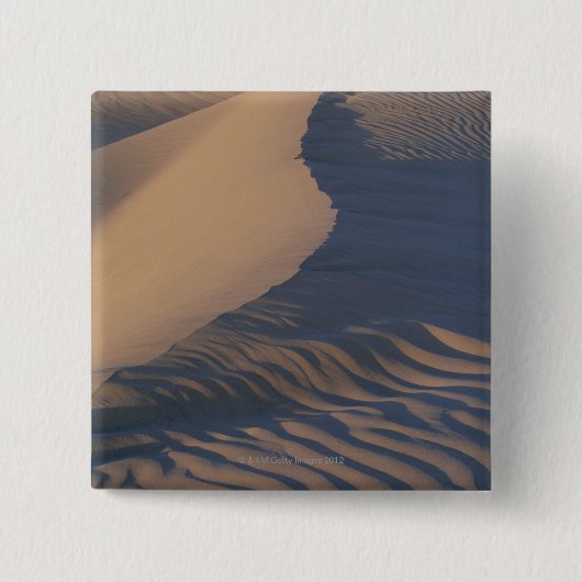 Zandduinen bij Mesvrij Flats Vierkante Button 5,1 Cm (Voorkant)