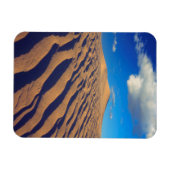 Zandduinen en wolken magneet (Horizontaal)