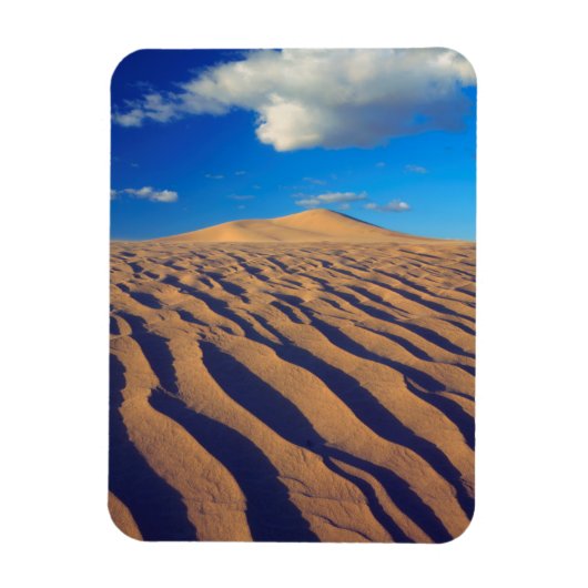 Zandduinen en wolken magneet (Verticaal)