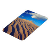 Zandduinen en wolken magneet (Linkerzijde)