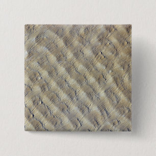 Zandduinen in de Fachi-Bilma erg Vierkante Button 5,1 Cm