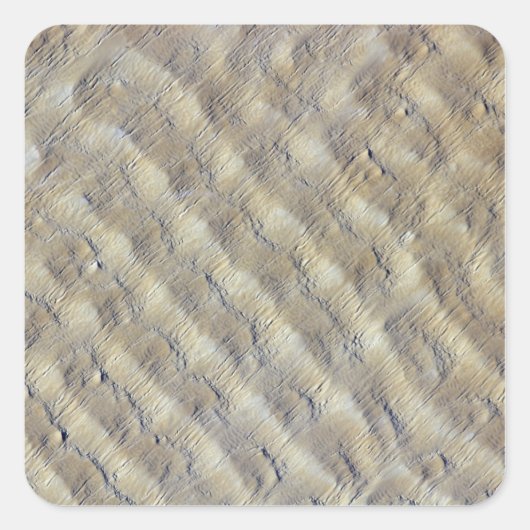 Zandduinen in de Fachi-Bilma erg Vierkante Sticker (Voorkant)