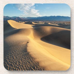 Zandduinen in Death Valley, CA Bier Onderzetter