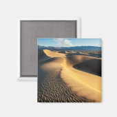 Zandduinen in Death Valley, CA Magneet (Voorkant / Achterkant)