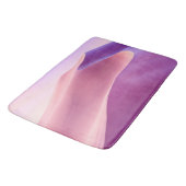 Zandduinen in roze en lavendel badmat (Gekanteld)