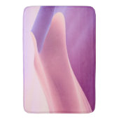 Zandduinen in roze en lavendel badmat (Voorkant Verticaal)